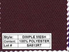 Dimple Mesh 100% Poly 180 Gram